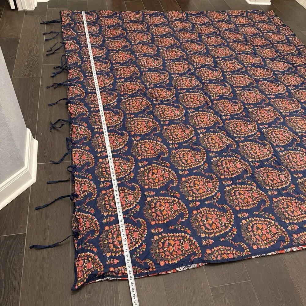 KING duvet cover Lauren Ralph Lauren Home Tessa Floral Red Blue Preppy Americana
